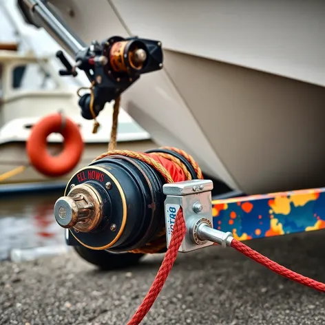 boat trailer winch