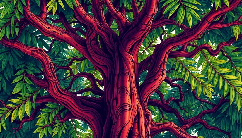 manketti tree drawing