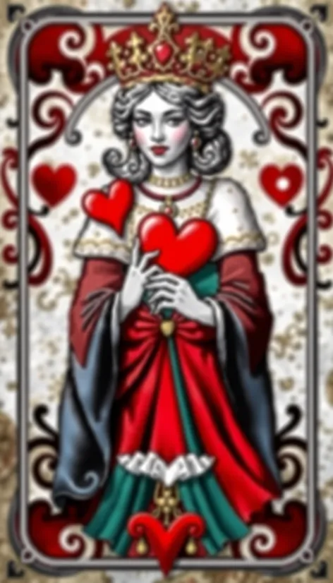 queen of hearts symbol