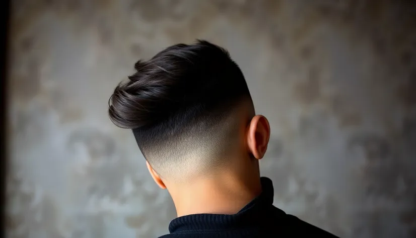 men fade haircut