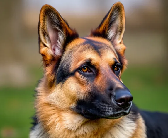 purebred german shepherd