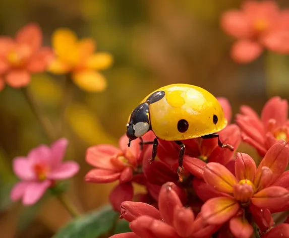 yellow ladybug