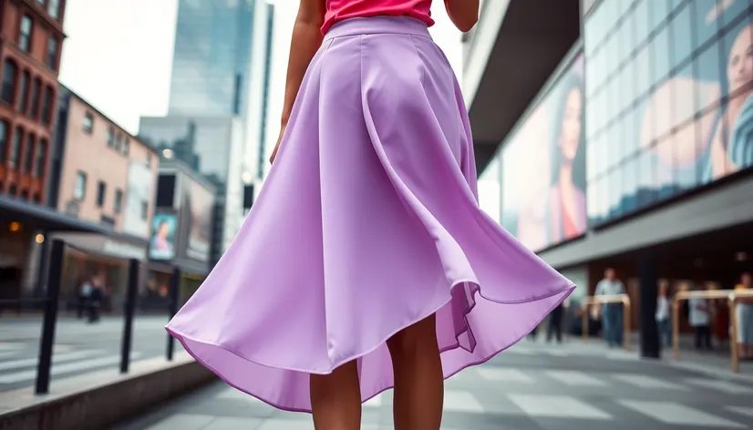 asymmetrical skirt