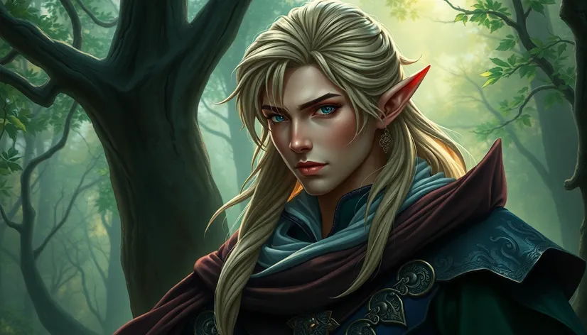 fantasy male elf