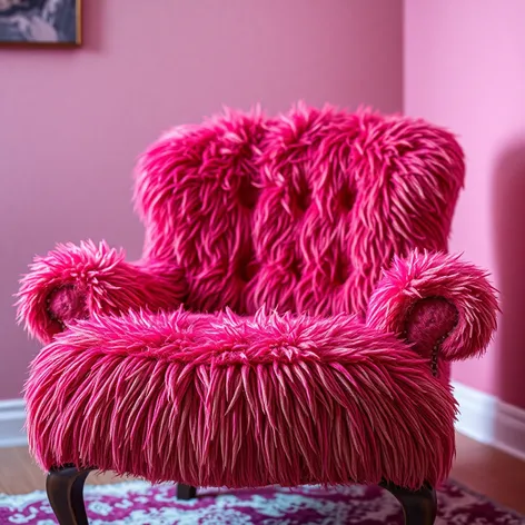 fuzzy chair