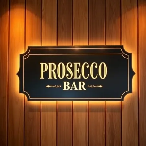 prosecco bar sign printable