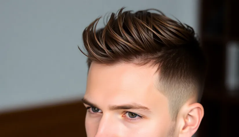 low fade haircut men