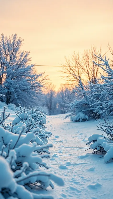 snow at texas