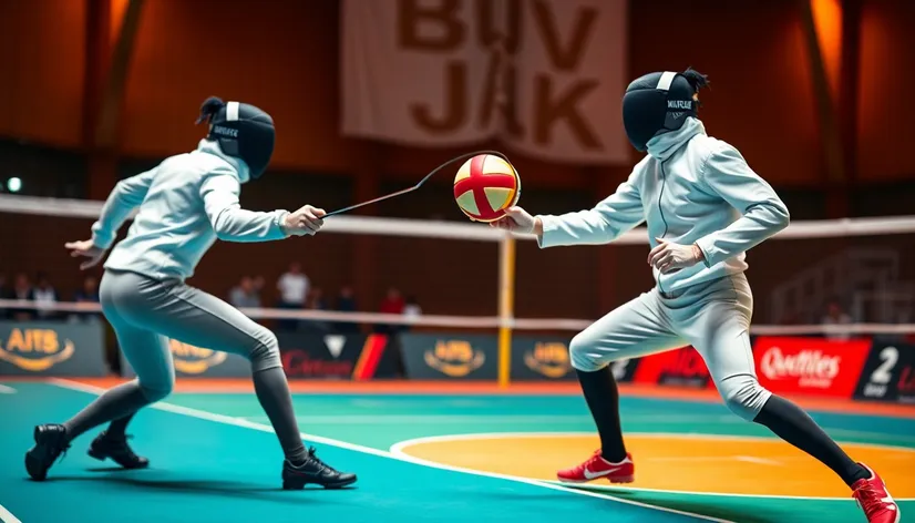 fencing and volleyball wallpapers