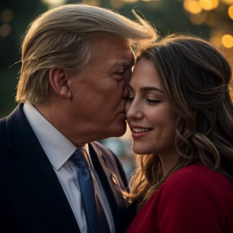 Trump kissing ma8