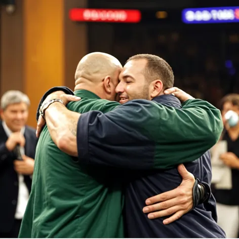 dave batista 2005 Hugging