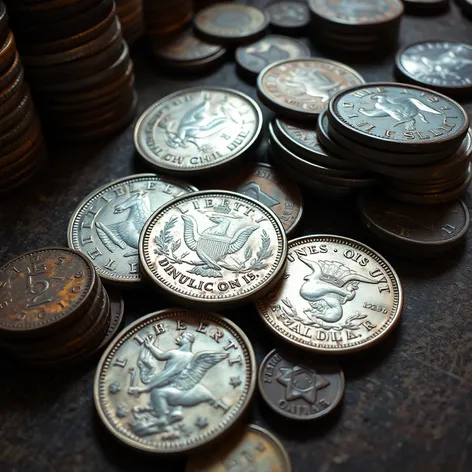 vintage us silver dollars