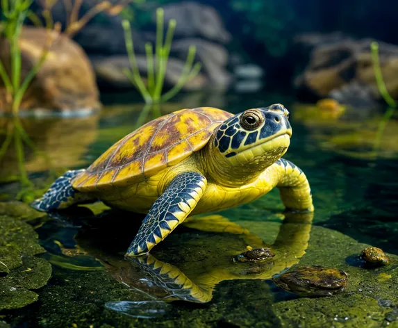 yellow belly turtle