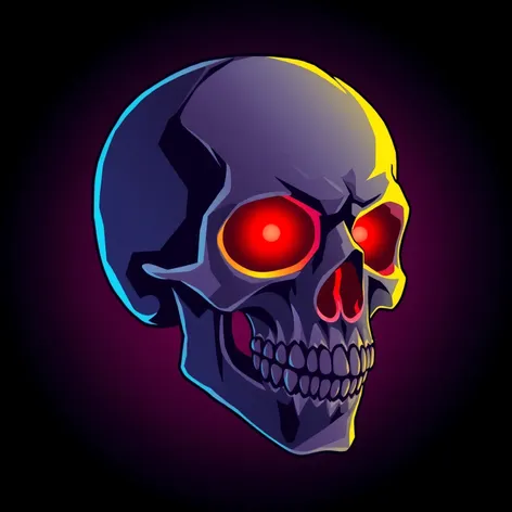 skull pixel art