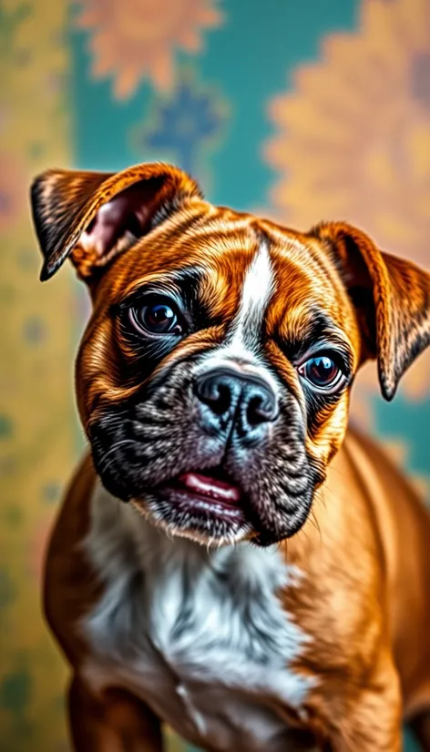 miniature boxer dog