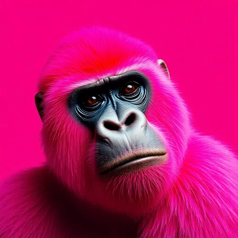 pink gorilla tag monkey