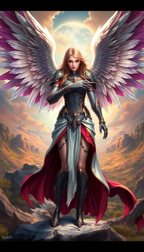 female guardian warrior angel