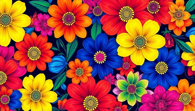 background abstract floral