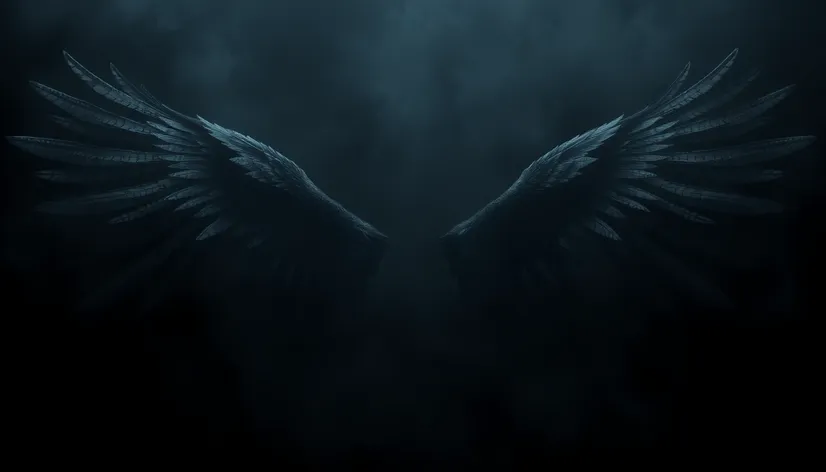 her black wings