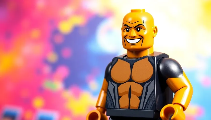 lego dwayne johnson