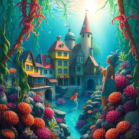 mermaid village