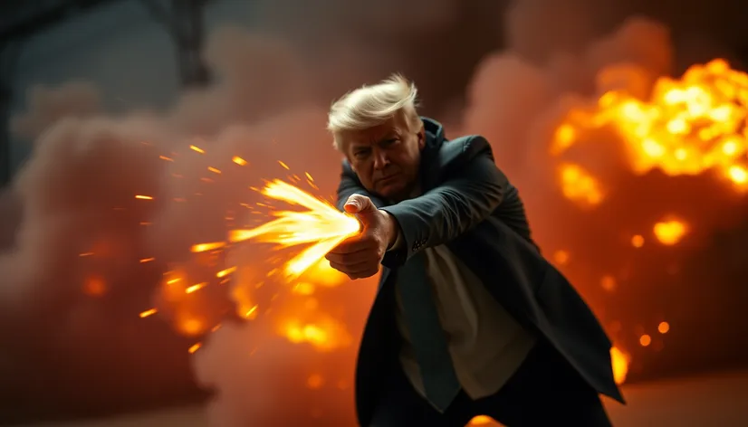 trump bullet slow motion