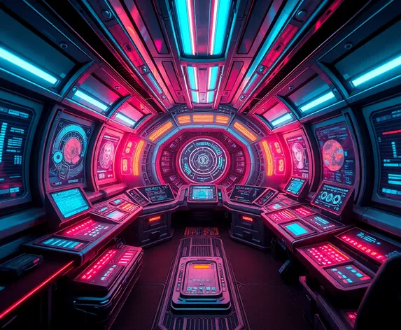 sci fi spaceship interior