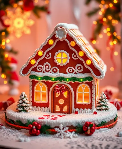 gingerbread house template