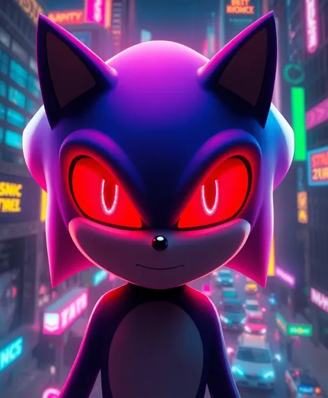 sonic red eyes