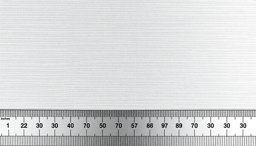 2x2 inches ruler