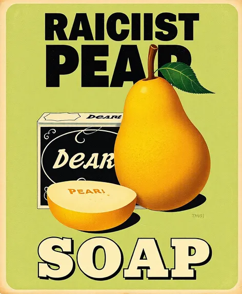 racist pear soap ad