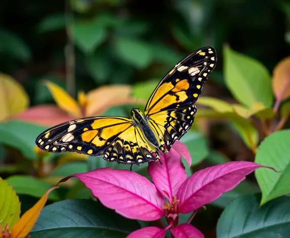 butterfly camouflaged