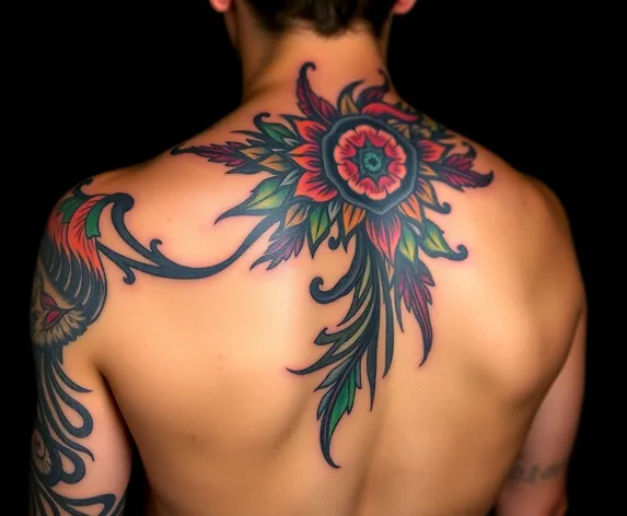 back shoulder tattoo