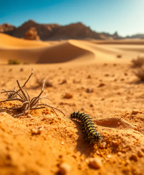 caterpillar desert