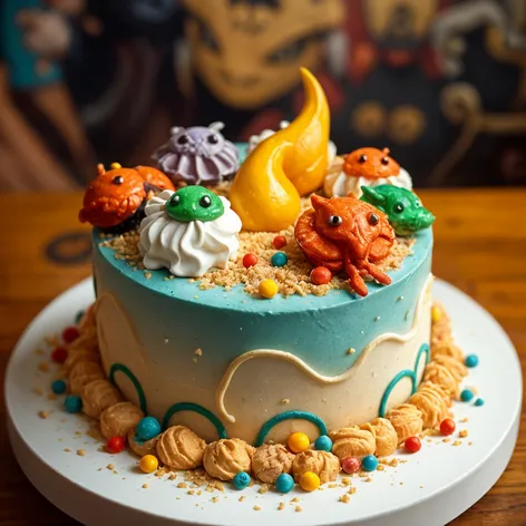 7 dragon ball cake