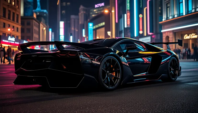 lamborghini veneno black