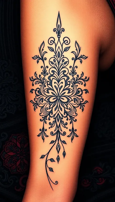 filigree tattoo