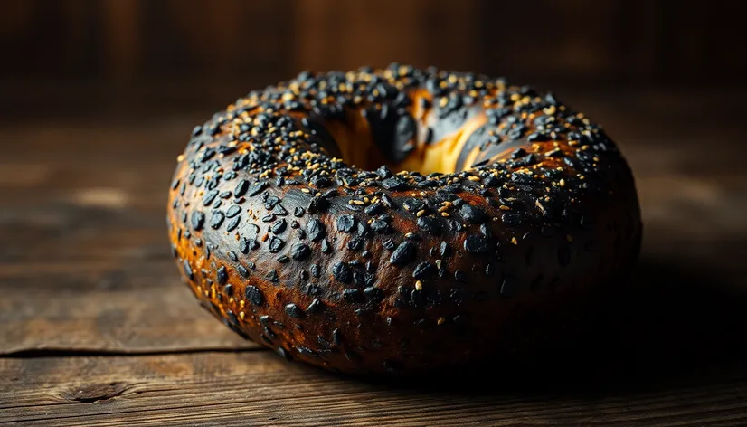 black russian bagel