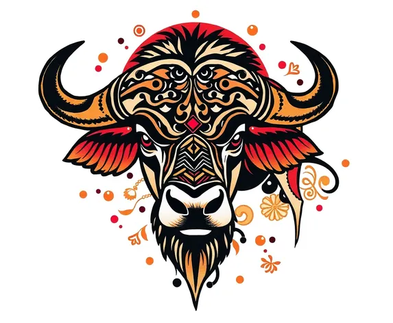 cape buffalo tattoo