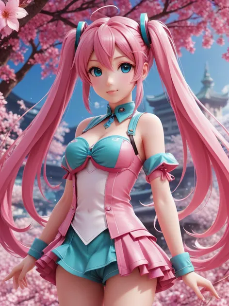 pink miku