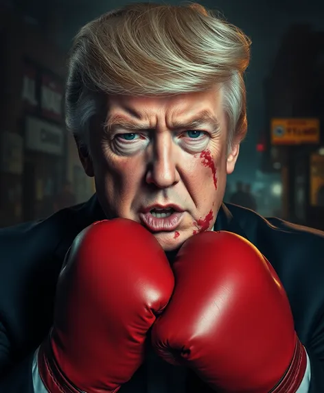 trump fight image