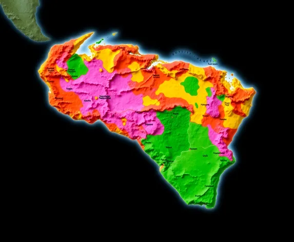 mapa venezuela