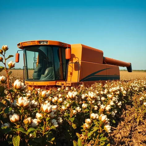 cotton combine