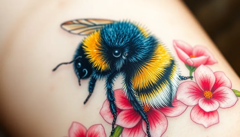 bumble bee tattoo