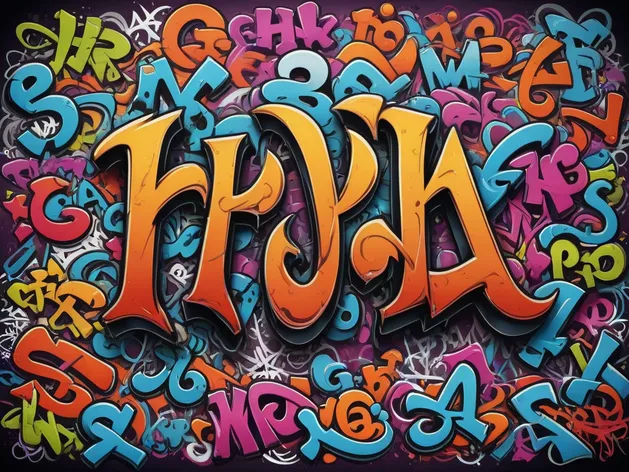 graffiti tag alphabet