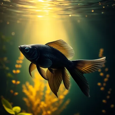 black goldfish