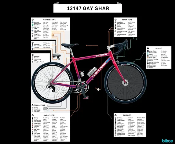 bicycle components name chart