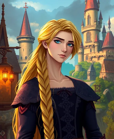 rapunzel genderbend