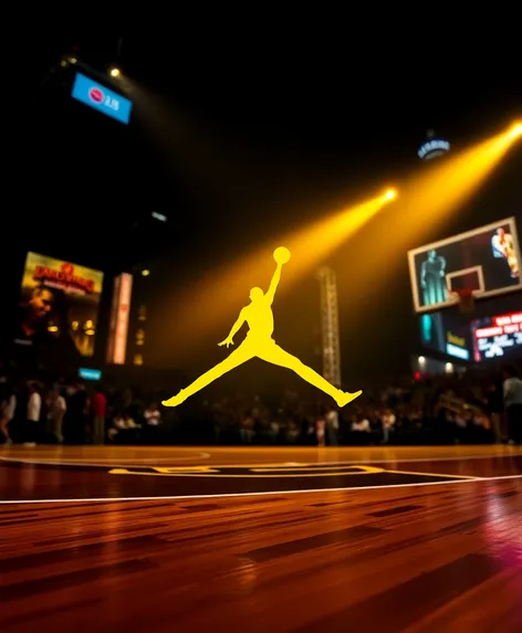 jordan yellow and black