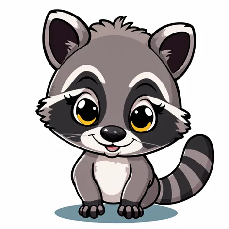 racoon cartoon